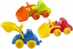 Plast byggegravemaskine/læsser til børn