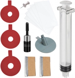 Forrudes reparationssæt – hurtig reparation af revner og stenslag