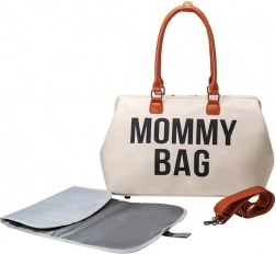 Skifertaske Mommy Bag beige