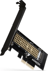 AXAGON intern PCIe x4 adapter til NVMe M.2 SSD (M-key), standard og low profile
