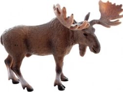 Plastfigur af elg 13 cm