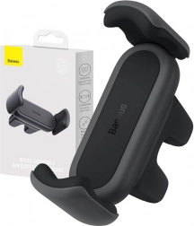 Biltelefonholder Baseus Steel Cannon sort