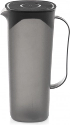 Plastkande med låg 1,8 l – sort