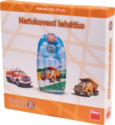 Oppustelig liggemåtte til børn med Tatra-motiv
