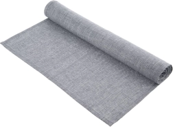 Polyesterbordløber 140 × 40 cm – Lysegrå