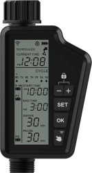 Smart Wi‑Fi vandingscontroller med LCD‑display Avatto