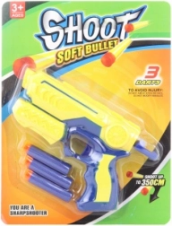 Pistol til skumprojektiler for børn