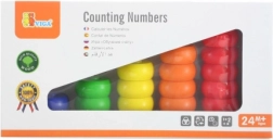 Træregner med farvede ringe VIGA