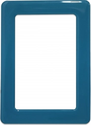 Magnetisk selvklæbende ramme 13,0 × 8,1 cm – turkis