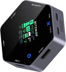 Blitzwolf 8-i-1 Dockingstation BW-TH16 USB 100W med LCD-skærm