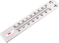 Udendørs plasttermometer Jumbo 40 cm HAPPY GREEN