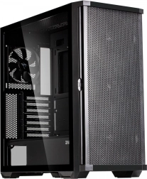 Computerkabinet ZALMAN Z10 ATX Mid Tower, sort, 4x blæser