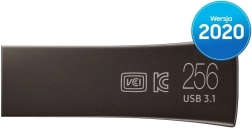 Flashdrev samsung bar plus usb 3.1 256 gb titangrå