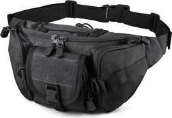 Bq63 taktisk bæltetaske sort