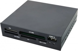 Intern kortlæser til hukommelseskort USB 2.0 til 3,5″ bay