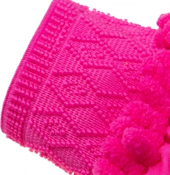 Mikrofiber vaskehandske til bil – mørk pink