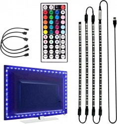 ZD4D RGB LED TV LYS 4x50CM
