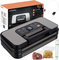 vakuumpakker til folie RUHHY 125 W med dobbelt pumpe og kniv