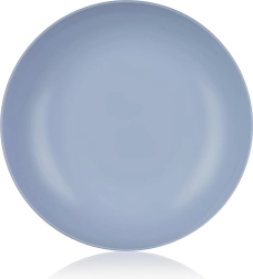 Dyb plasttallerken 22 cm CULINARIA ICE blå
