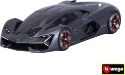 Metalbil Bburago 1:24 Lamborghini Terzo Millenio grå