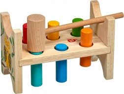 Træbankebænk Skovugle Lucy & Leo