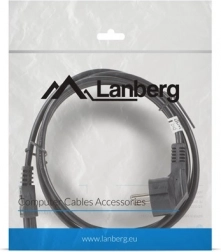 Strømkabel til bærbar Lanberg 1,8 m – Schuko til IEC C5