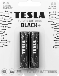 Alkalinebatterier Tesla Black+ AA