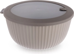 Køkkenskål med låg 21 cm, 2,5 l