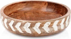 Træskål af mangotræ 24 cm, 1,3 l