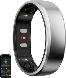 Smart ring RingConn Gen 2, størrelse 13, sølv