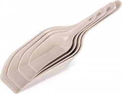 Sæt med måleskovle til tørvarer 4 stk.