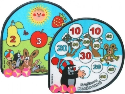 Målskive KRTEČEK med burrebånd 30 × 30 cm