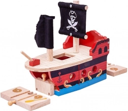 Piratgalære Bigjigs Rail