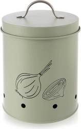 Metalkasse i grøn til frugt og grønt Greenish 2,4 l