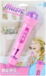 Pink batteridrevet mikrofon