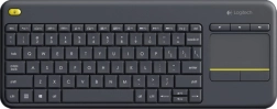 Logitech trådløst tastatur med touchpad K400 Plus - sort