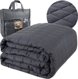 Tyngdetæppe Ruhhy 200 × 220 cm 10 kg gråt
