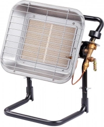 Gasinfrarød MalTec Słoneczko 3000–4500 W med trinløs regulering