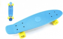 Pennyboard 60 cm med metalakser og bæreevne på 90 kg – Blå