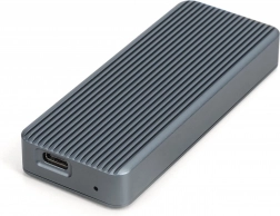 Aluminiums USB-C kabinet til M.2 NVMe SSD 20 Gb/s værktøjsfri