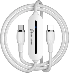 glocalme unicord 4g/lte bærbar wi‑fi-kabel hotspot 65 w, usb‑c