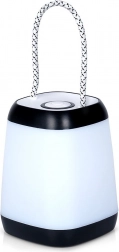 Bord-LED-lampe på batterier 12 × 9 cm med hank