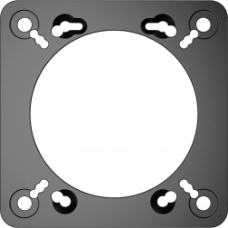 MOZA Racing RS077 monteringsadapter til fastgørelse af manchet (til baser R16 og R21)