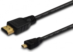 HDMI til Micro HDMI-kabel 1 m sort