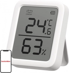 Smart termometer og hygrometer SWITCHBOT Meter Plus med 3" display