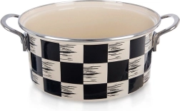 Emaljeret gryde Skakbræt 22 cm, 3 l
