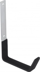 Vægmonteret stålkrog til cykler, dæk og værktøj MACLEAN (2 stk.)