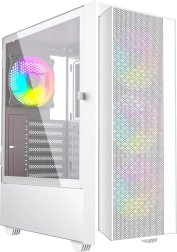 Computerkabinet midi tower FORNAX 4000 ARGB hvid
