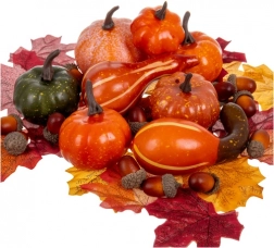 Efterårsdekorationssæt RUHHY, 50 stk.