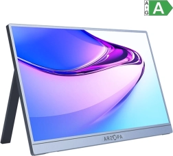 bærbar skærm Arzopa A1S 14″ (sølvgrå)